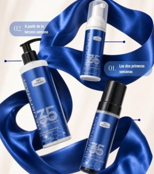 Uso del kit post trasplante capilar de Redenhair